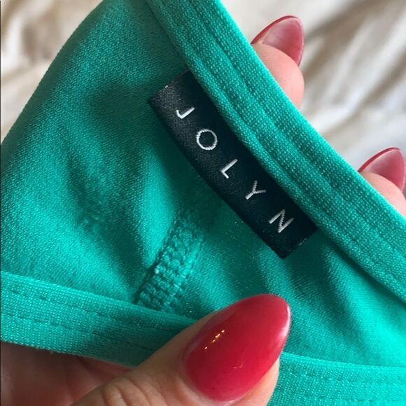 Turquoise jolyn bikini top - Picture 3 of 3